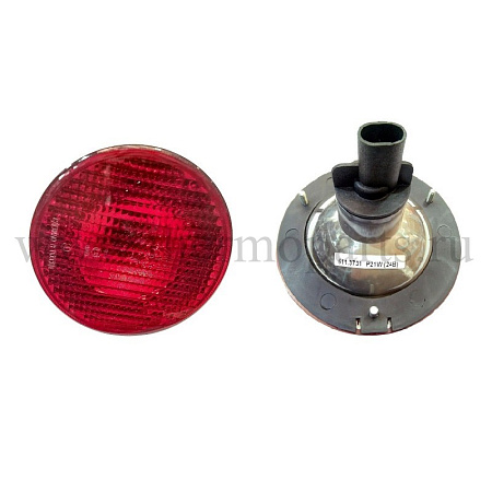 Фонарь противотуманый задний круглый красный 24В ПАЗ-3237/ЛиАЗ