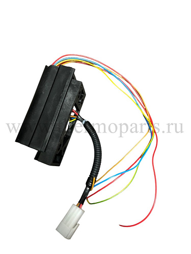 Основание зеркала с корпусом держателя ПАЗ Вектор Next (с проводами)