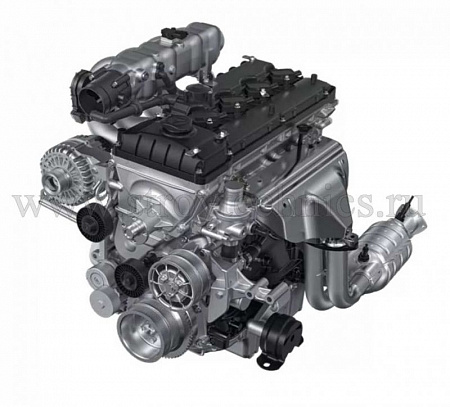 Двигатель ЗМЗ-Про УАЗ Профи, 4Х4, КПП DYMOS, кронштейн (220695-3407059)