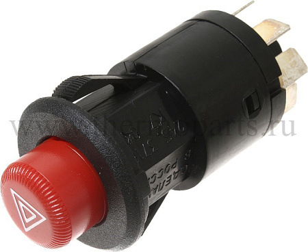 Выключатель кнопка аварийной сигнализации 12V АВАР