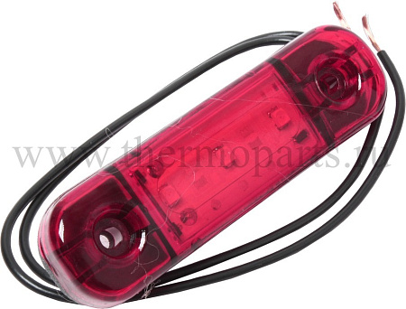 Фонарь габаритный красный (светодиод) ЕВРОСВЕТ