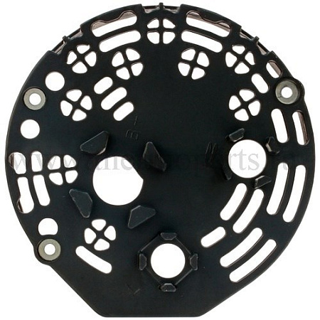 Крышка генератора задняя для а/м ГАЗ 3302 дв.Cummins 2.8 (н/обр.) KRAUF (пластмас.)