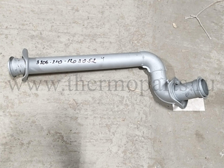 Труба выхлопная средняя ПАЗ-3206