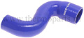 Патрубок ГАЗон Next C41R13, ПАЗ-320405-04 Вектор Next дв.534, 536 радиатора нижний синий силикон MEGAPOWER