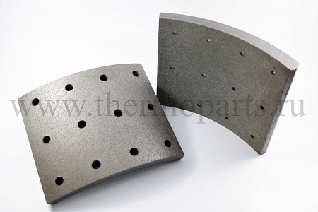 Накладка тормозная 160 мм, (8шт., сверл., расточ.)