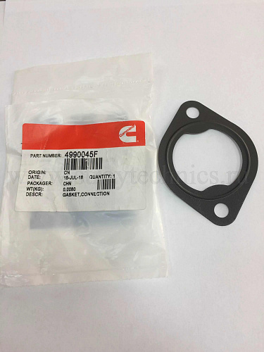 Прокладка клапана ЕГР для а/м ГАЗ A21R22 NEXT дв.Cummins 2.8 ЕВРО-4 Оригинал