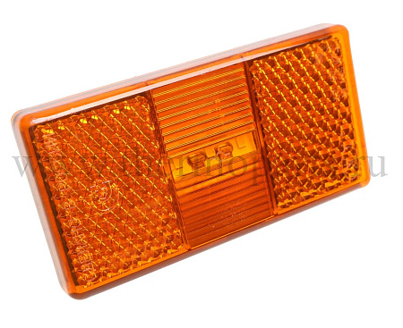 Фонарь габаритный ПАЗ (оранжевый 12/24V, AMP) АТК