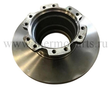 Диск тормозной задний ПАЗ-3237 (360.74-3340-008) RABA 12шп кольцо c АБС