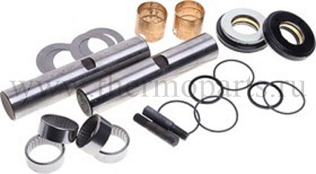 Шкворень ПАЗ Вектор Next, ГАЗон Next C41RB3 в сборе комплект 2шт. (Стандарт) РУБИН