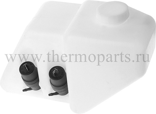 Бачок омывателя ВАЗ-2108, 21099, 2113-2115, УАЗ-3160, 3163 5.2л в сборе (2 мотора) ПОЛИМЕР