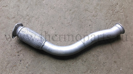 Труба приемная с металлорукавом в СБ ПАЗ-320402-05 Е4