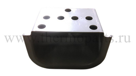 Облицовка подножки двери водителя ПАЗ (серая)