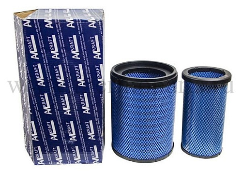 Фильтр воздушный DONGFENG комплект (наружный+внутренний) AVLKRAFT