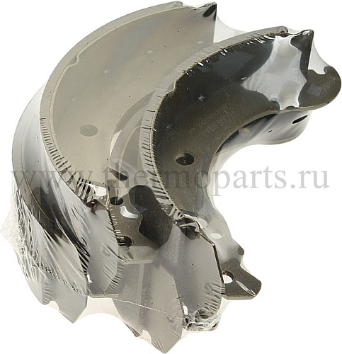 Колодки тормозные ГАЗ-3302, ГАЗель Next задние (4шт.) PRAVT