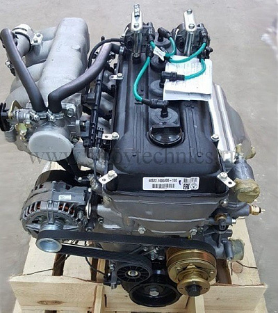 Двигатель с оборудованием 40522.1000400-100 (ГАЗ-3302, 2705, 2752, 3221, АИ-92, впрыск, E2)