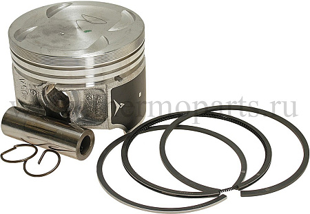 Поршень двигателя ЗМЗ-40522 d=96.0 (группа Д, E) с поршневыми и ст.кольцами, пальцами 1шт. ЕВРО-2