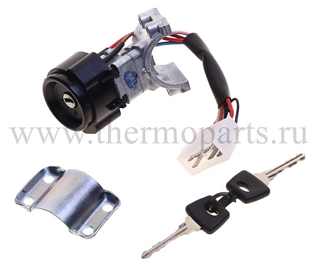 Замок зажигания ИЖ-2126, КАМАЗ, ПАЗ, МАЗ с блокировкой стартера (7 контактов) Н/О НИКА