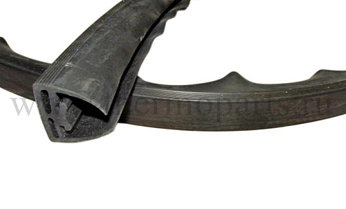 Уплотнитель пассажирской двери (узкий) ПАЗ-3204