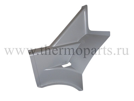Панель воздуховода переходная 1150 серая ПАЗ