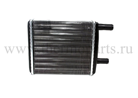 Радиатор отопителя ГАЗ-3302, 33104 алюминиевый Н/О d=20мм (спираль) АВТОРАД