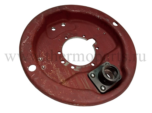 Щит тормоза задний с усилит. и опорой левый