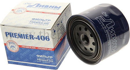 Фильтр масляный ГАЗ-3110, 3302 (дв.ЗМЗ-406) в корпусе Ливны
