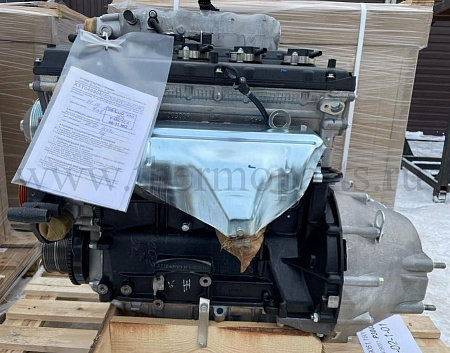 Двигатель ЗМЗ-409051 УАЗ Профи, Патриот с 2018г.в.4х4, под ГУР, кондиционер ЕВРО-5 с картером сцепления