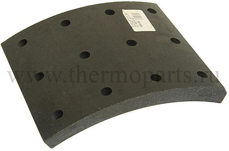 Накладка тормозная 160 мм (ТИИР, сверл.)