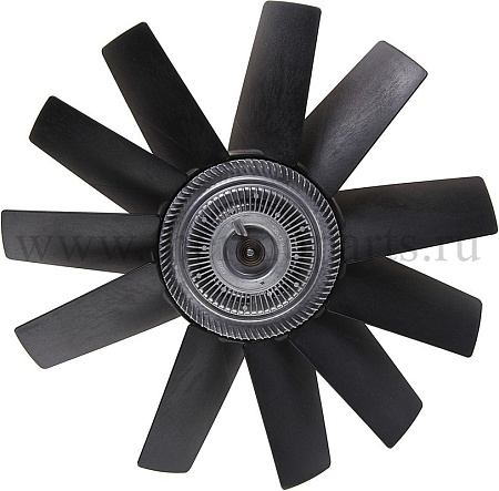 Вентилятор дв.5344, ГАЗ-3308, ПАЗ с вязкостной муфтой в сборе MEGAPOWER