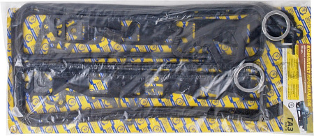 Прокладка двигателя ГАЗ-53 полный комплект (15шт.) резинопробка ПАК-АВТО