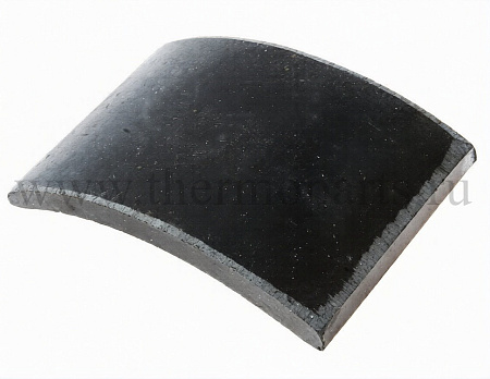 Накладка тормозной колодки ЗИЛ-130, ПАЗ-3204 задней Wшир.=140мм;Lдуги=204мм;hтолщ.=14/19мм АТИ