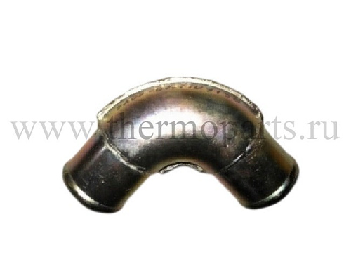 Патрубок воздушный угловой металл. дв. ММЗ Д245 ПАЗ 3205/4230/4234 "Аврора"