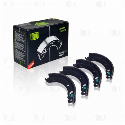 Колодки тормозные ГАЗ-3302, ГАЗель Next задние (4шт.) TRIALLI