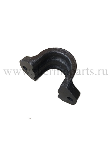 Скоба (обойма) ГАЗ-3309, ГАЗон Next, ПАЗ Вектор Next подушки стабилизатора переднего усиленная