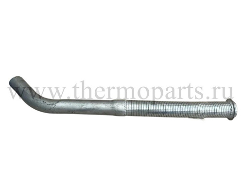 Труба приемная глушителя ПАЗ-3205-07, 4234 с гофрой с фланцем СОД