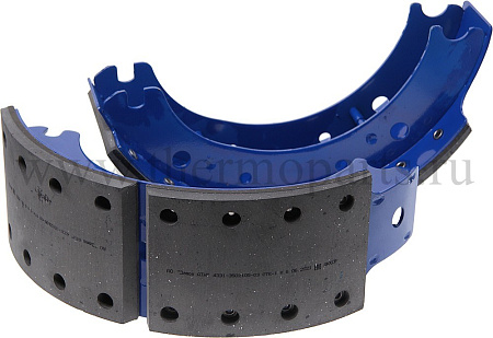 Колодки тормозные ЗИЛ-130, 4331, ПАЗ-3204 задние металлические без ролика (140мм) (2шт.) комп. на колесо АККОР